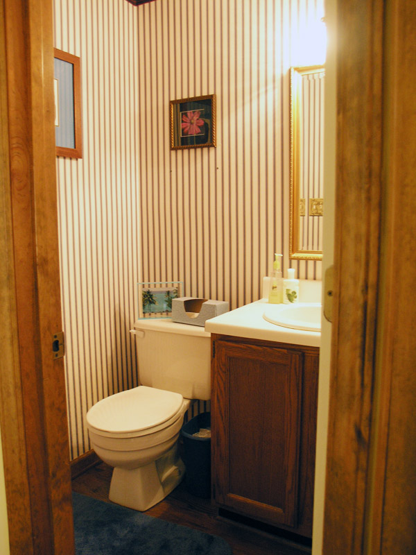 our half bath in November 2005