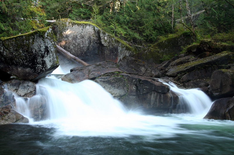 Log Choke Falls