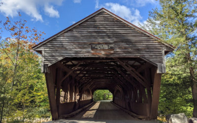 New England, October 2021: covered bridges